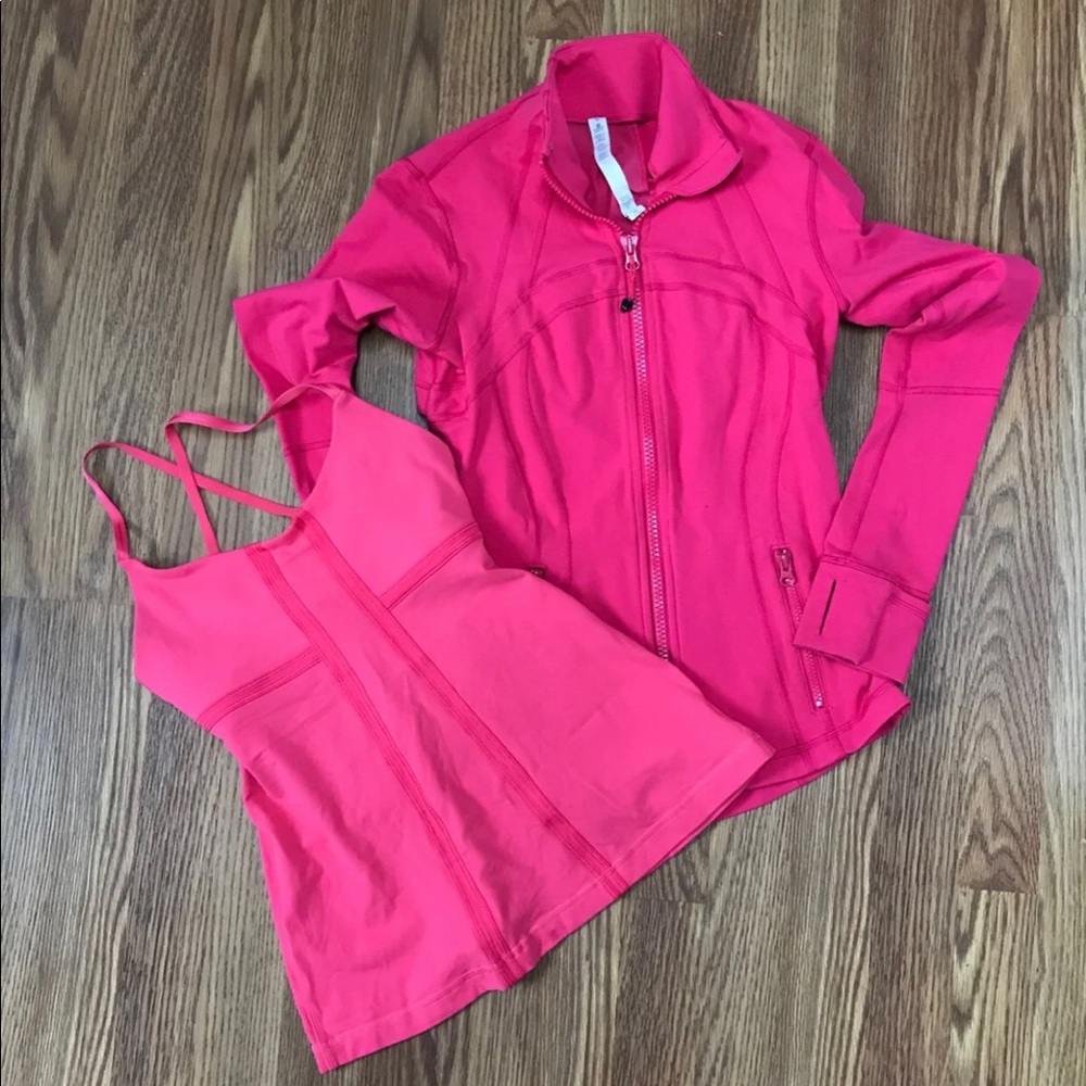Lululemon Define Jacket & Tank Top